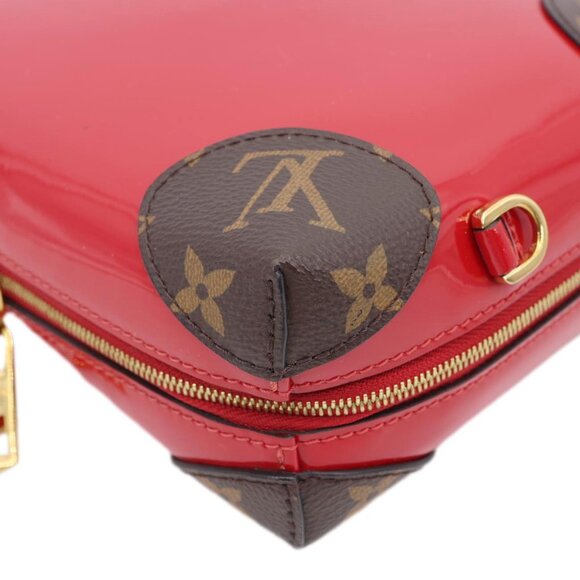 Louis Vuitton  Venice Patent Miroir Leather Crossbody Bag Scarlet - Picture 6 of 10